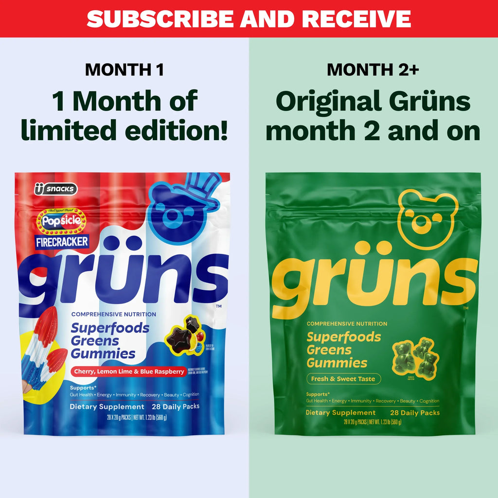 Popsicle® Firecracker Grüns Commute Supplement Choice