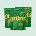 Grüns Adults Low Sugar Quarterly Superfood Gummies, vegan multivitamin gummies, Original, pouch front view