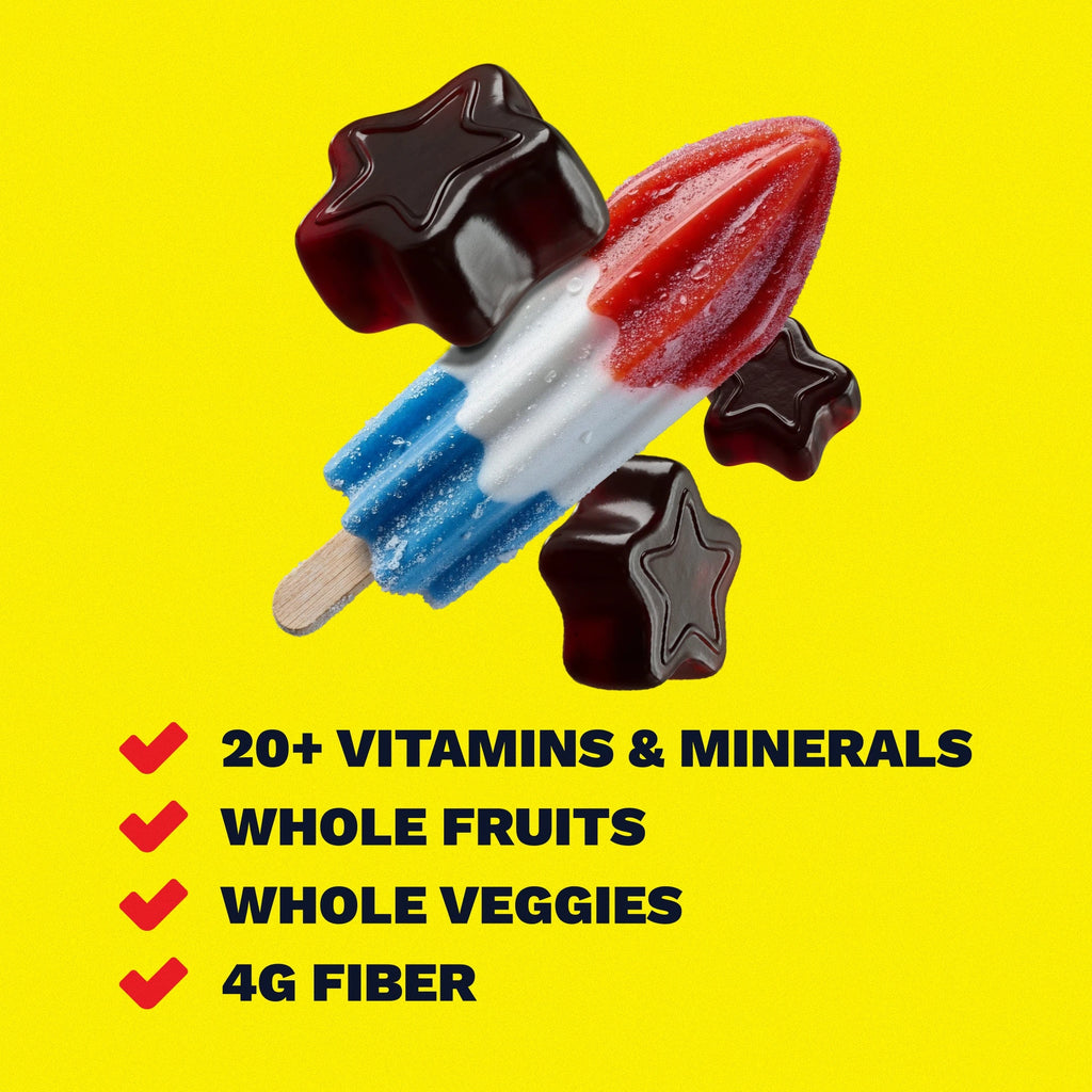 Popsicle® Firecracker Grüns Kids Daily Routine Supplement Pick