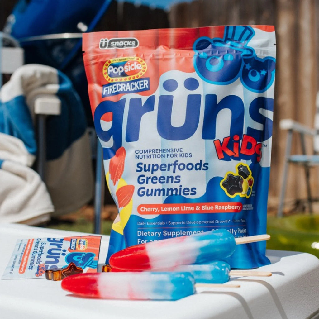 Popsicle® Firecracker Grüns Kids Daily Routine Supplement Pick