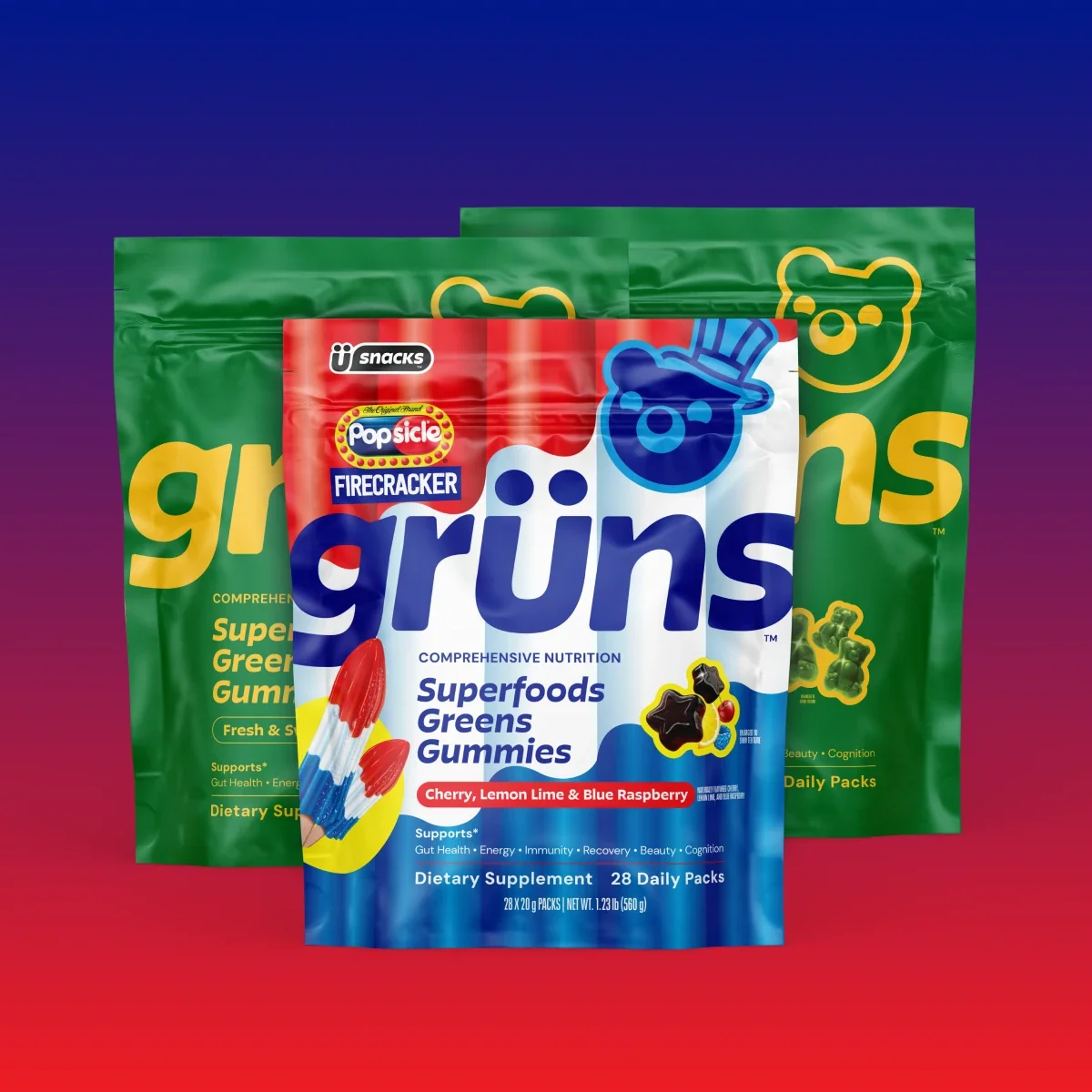 Popsicle® Firecracker Grüns Commute Supplement Choice