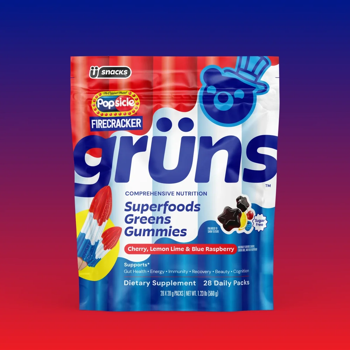 Popsicle® Firecracker Grüns Commute Supplement Choice