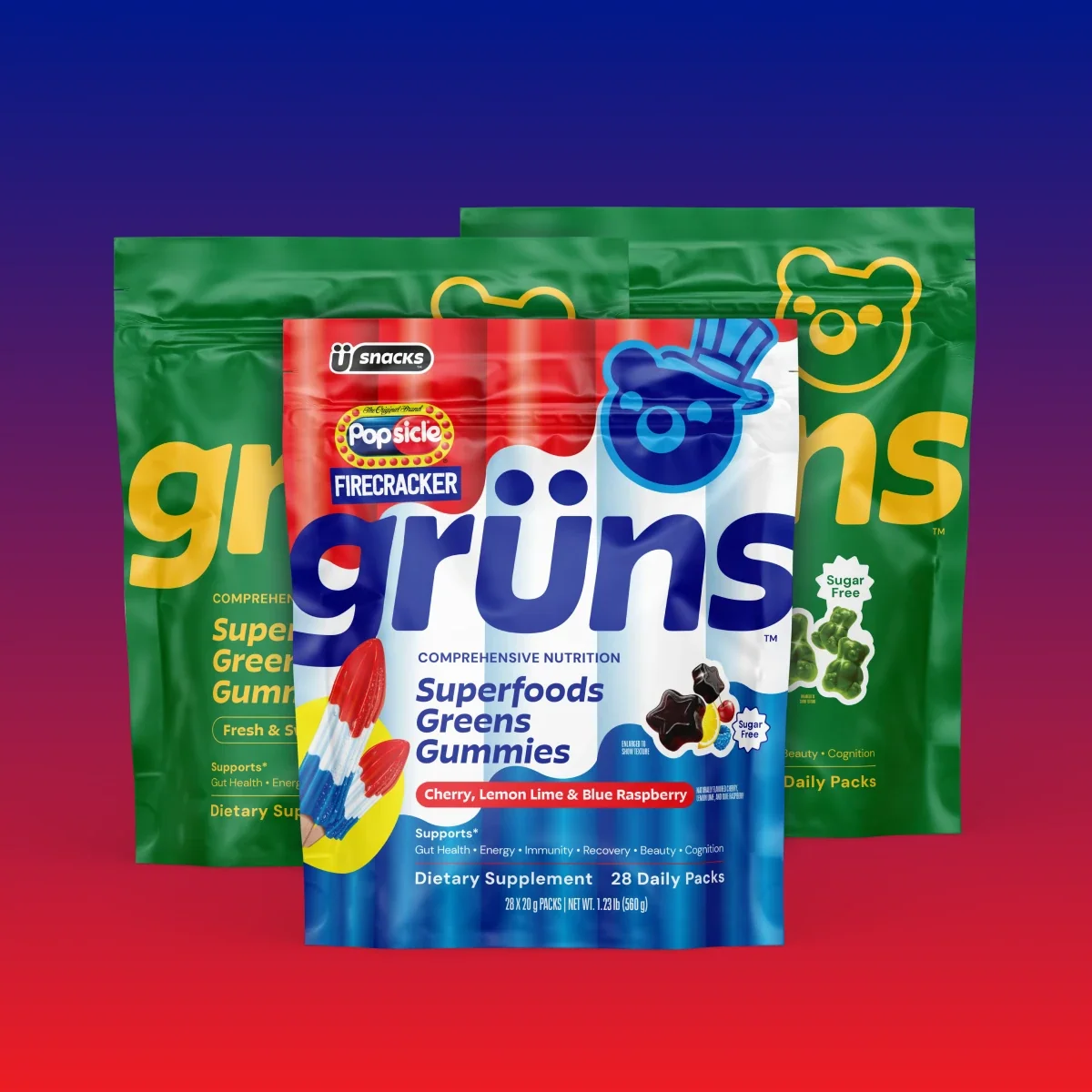 Popsicle® Firecracker Grüns Commute Supplement Choice