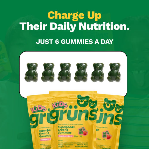 Grüns Kids Kitchen Shelf Gummy Choice