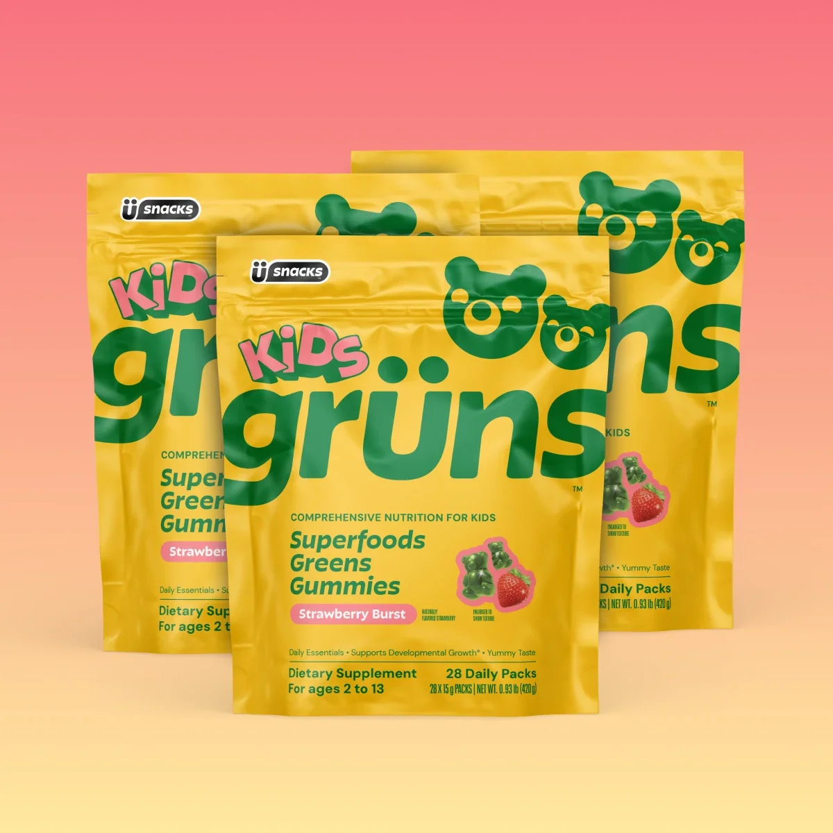 Grüns Kids Kitchen Shelf Gummy Choice